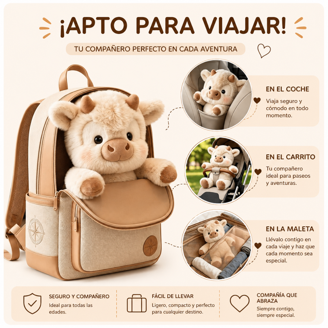 cow bolt peluche de vaquita que corre