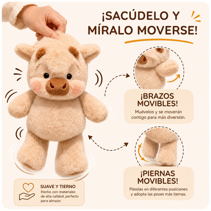 cow bolt peluche de vaquita que corre