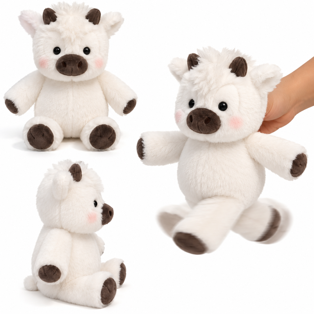 cow bolt peluche de vaquita que corre