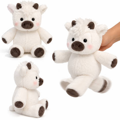 cow bolt peluche de vaquita que corre