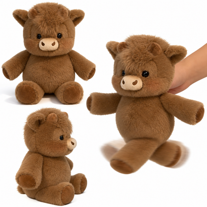 cow bolt peluche de vaquita que corre